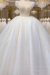 Elegant Wedding Dress, New Style Semi Formal Prom Dress Wedding Dress